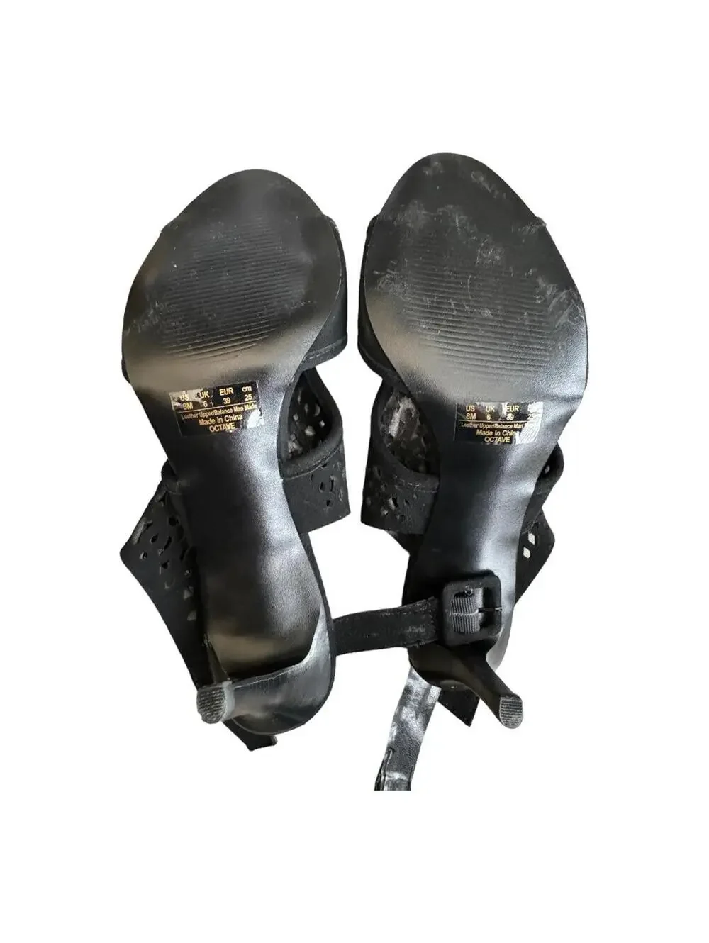 Carlos Santana | Women's Black Suede Heels | Size 8 | 0835